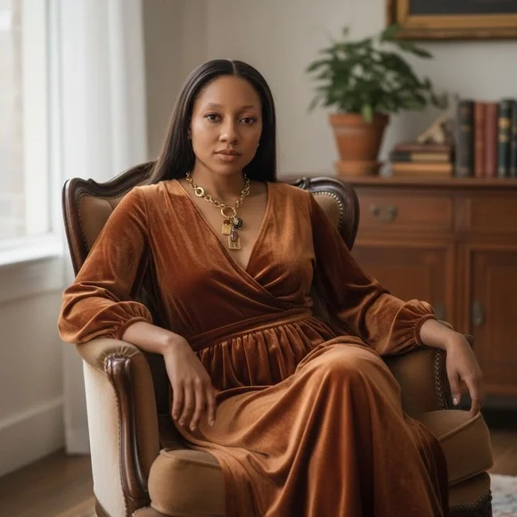 18k Gold Plated Pendant Necklace - Picture 5 of 5